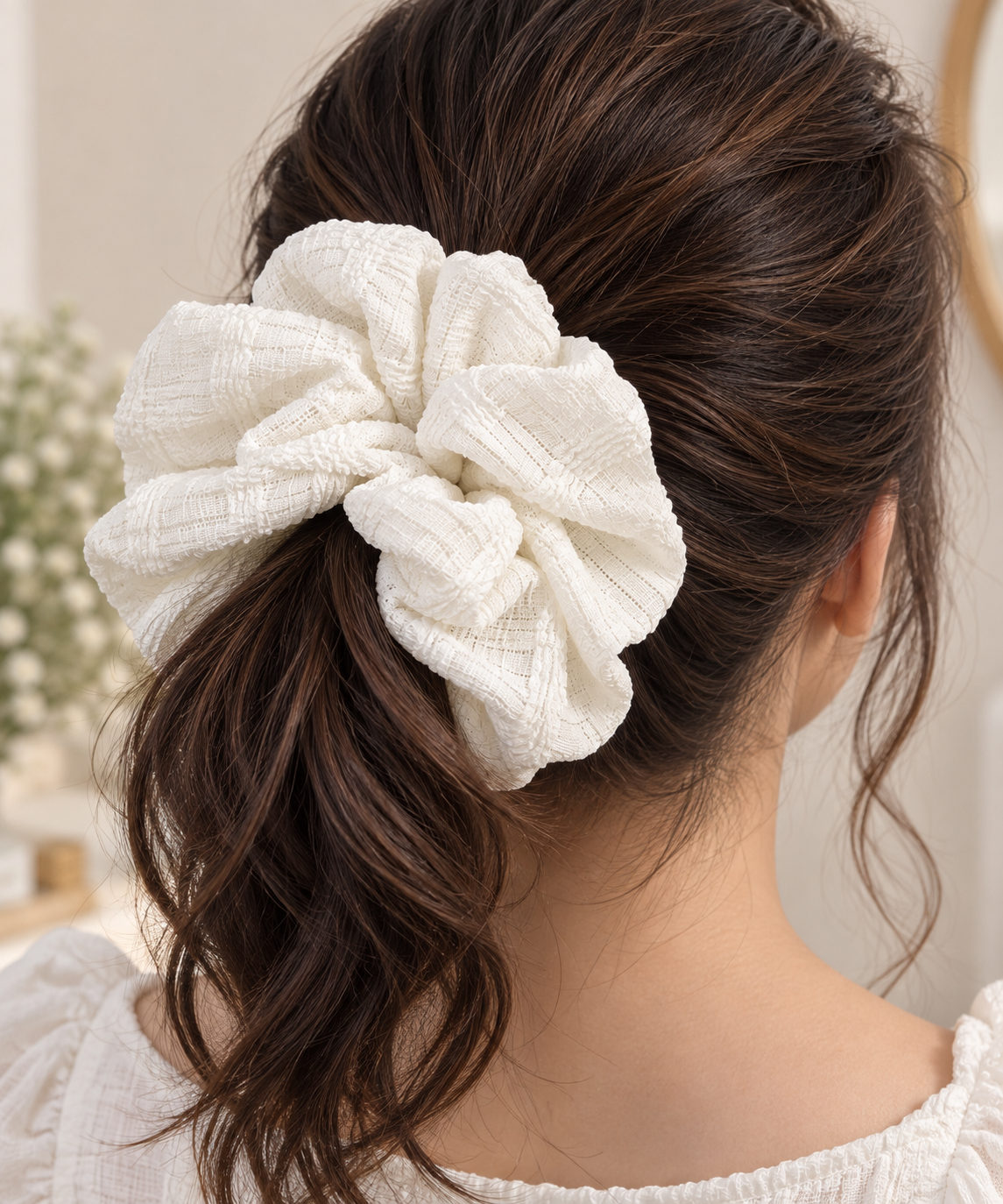 Everyday Textured Scrunchie