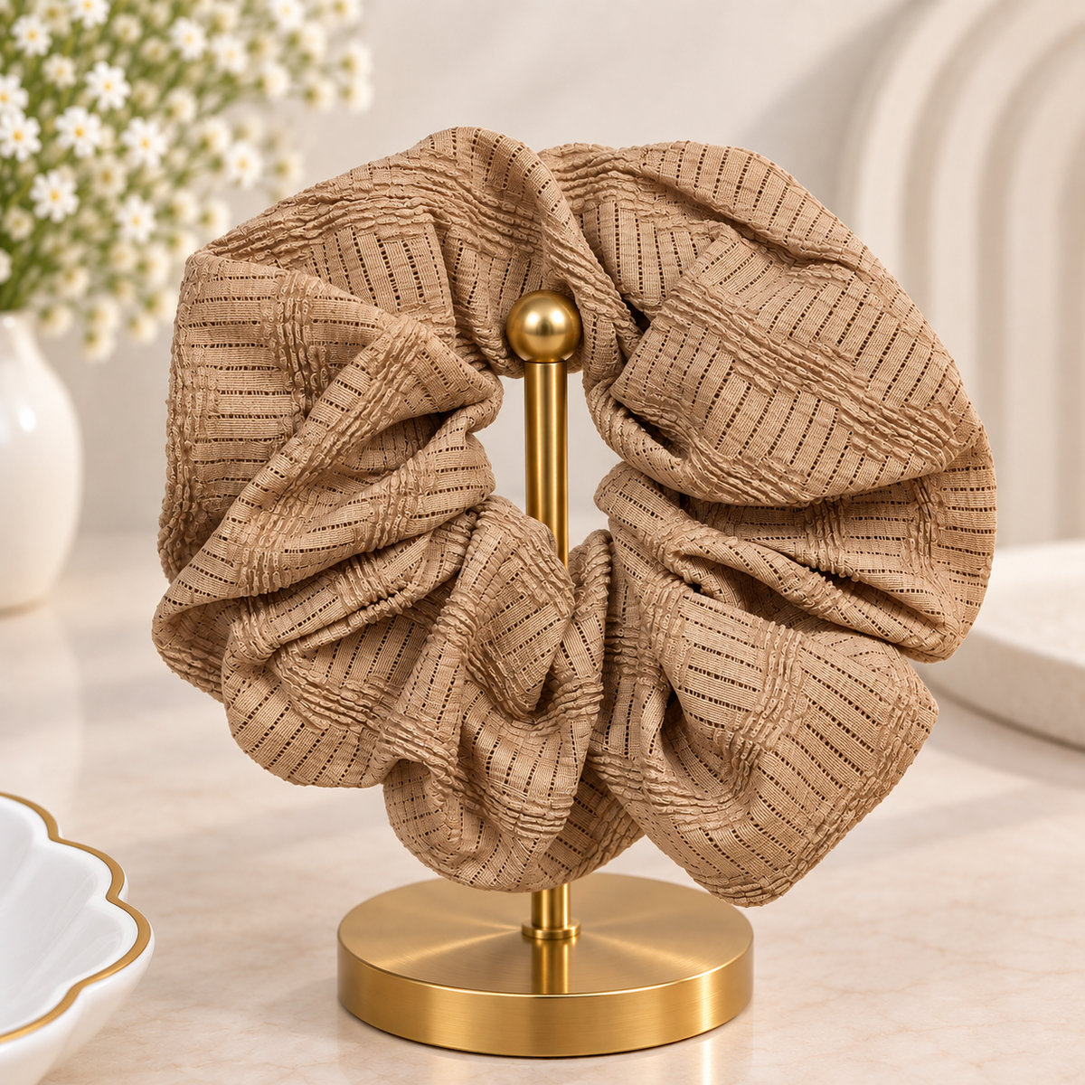 Everyday Textured Scrunchie