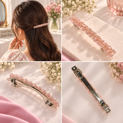 Beaded Sparkle Barrette