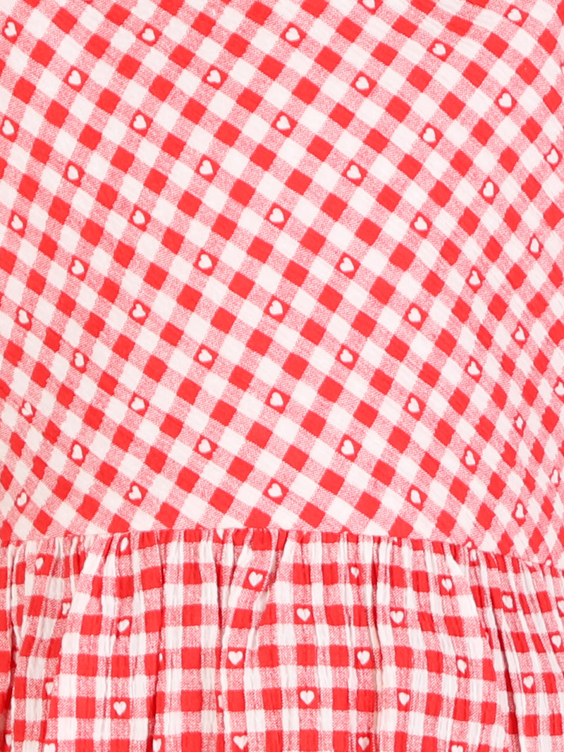Stella Red Heart Kids Dress