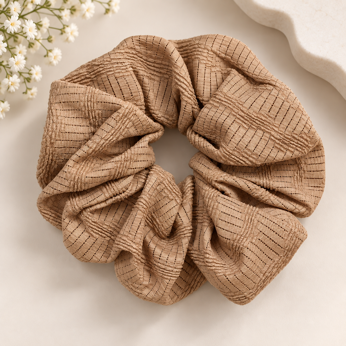 Everyday Textured Scrunchie