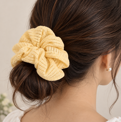 Everyday Textured Scrunchie