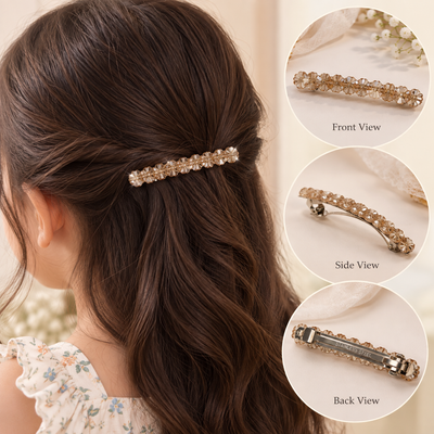 Beaded Sparkle Barrette