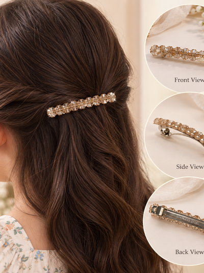 Beaded Sparkle Barrette