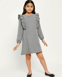 Classic Check Ruffle Dress