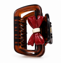 Mini Bow Frame Claw Clip