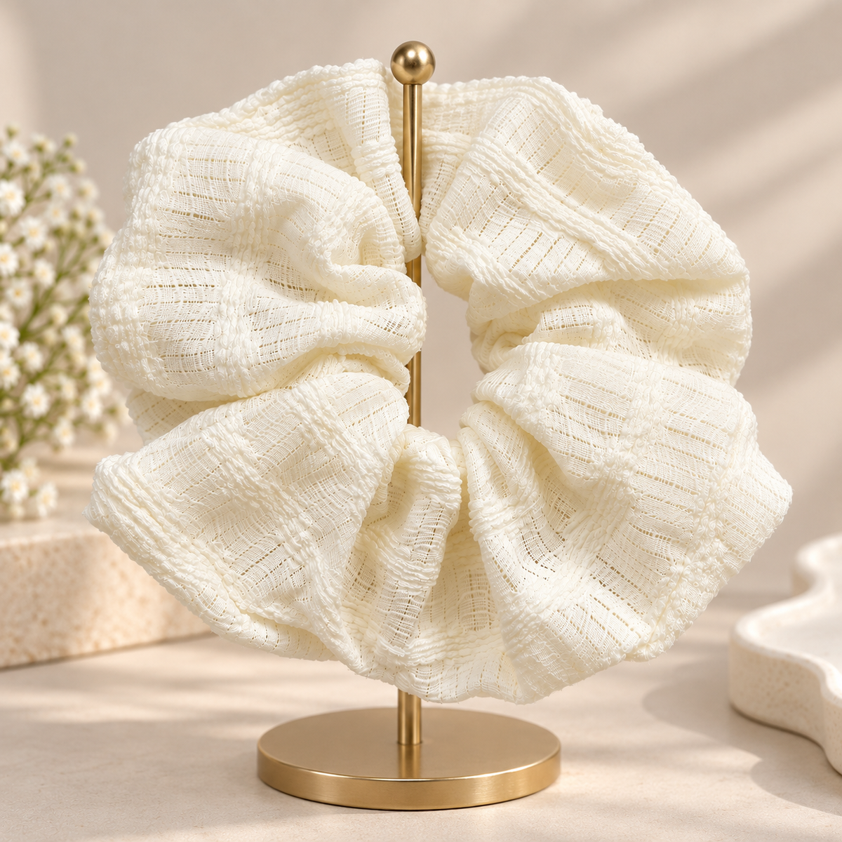 Everyday Textured Scrunchie