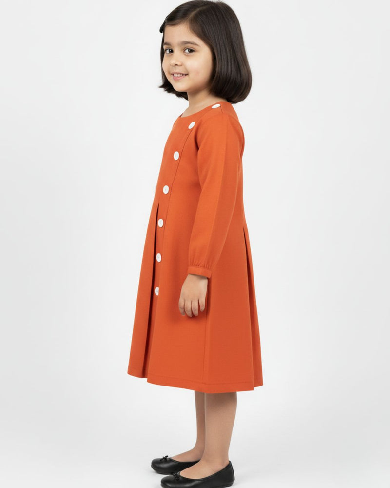 The Autumn Bloom A-Line Dress