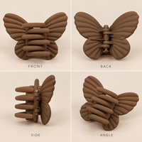 Matte Butterfly Claw Clip