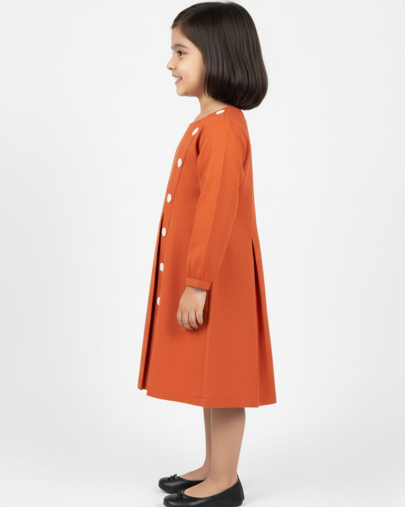 The Autumn Bloom A-Line Dress