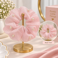 Pearl Sprinkle Sheer Scrunchie
