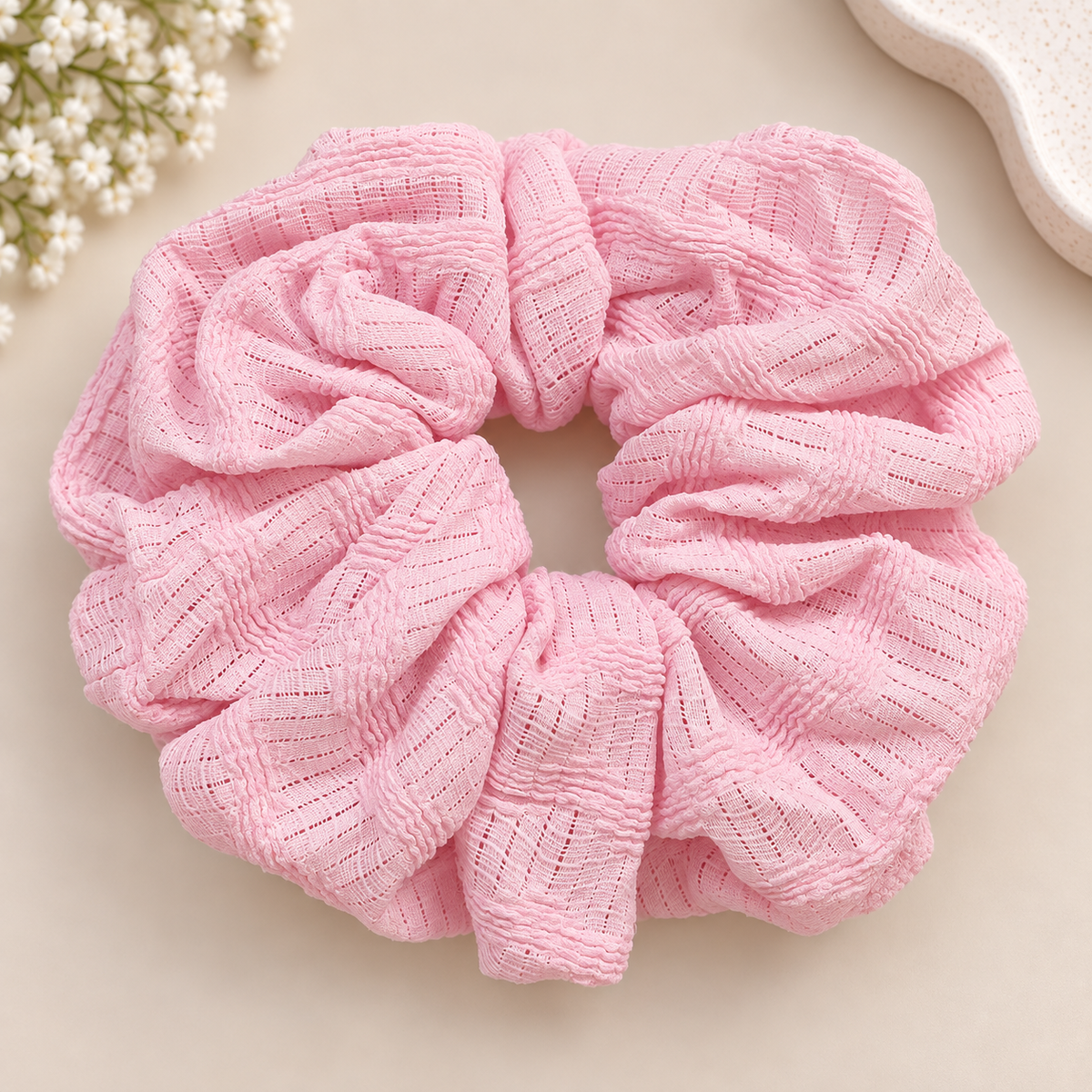 Everyday Textured Scrunchie