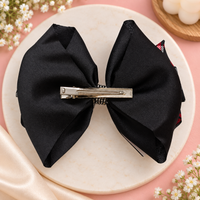 Classic Check Layered Bow Clip