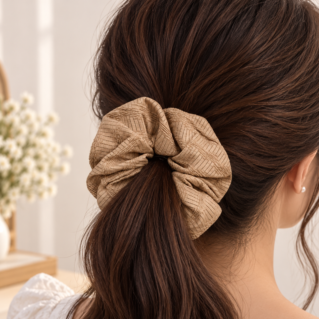 Everyday Textured Scrunchie