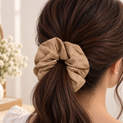 Everyday Textured Scrunchie