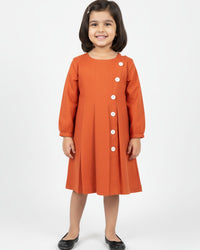 The Autumn Bloom A-Line Dress