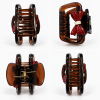 Mini Bow Frame Claw Clip
