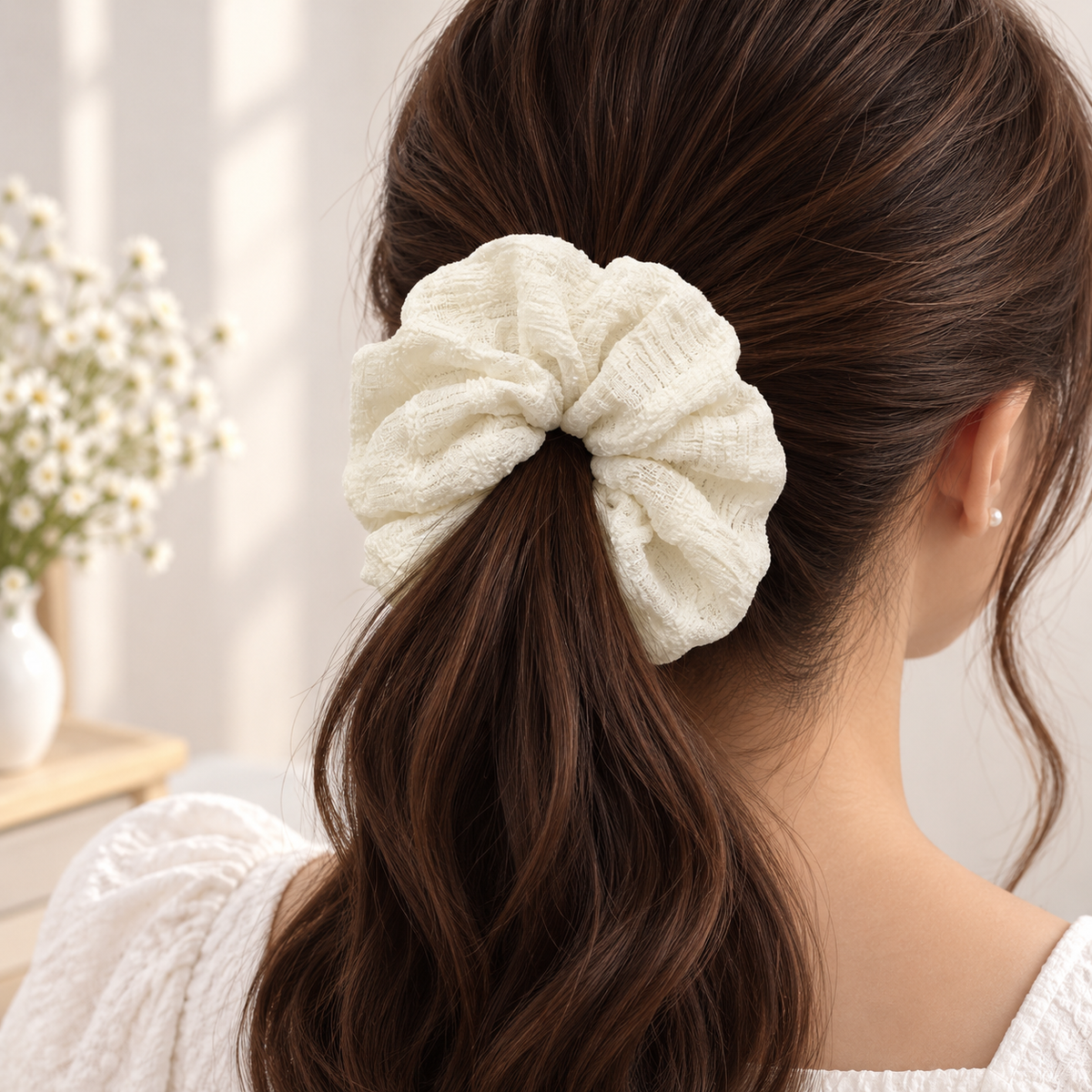 Everyday Textured Scrunchie