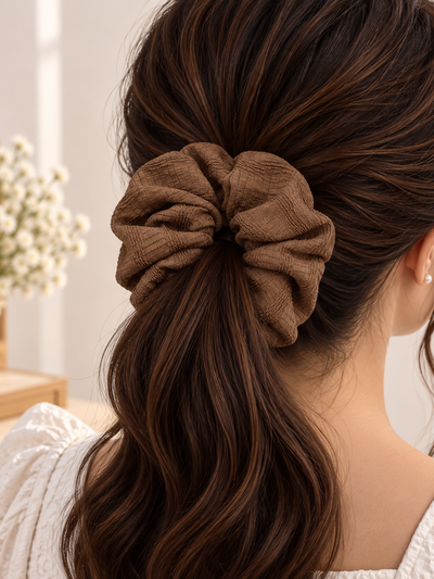 Everyday Textured Scrunchie