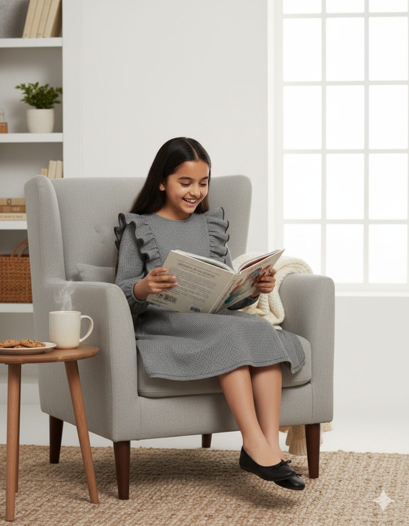 Classic Check Ruffle Dress