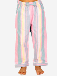 Barcode Stripes Night Suit