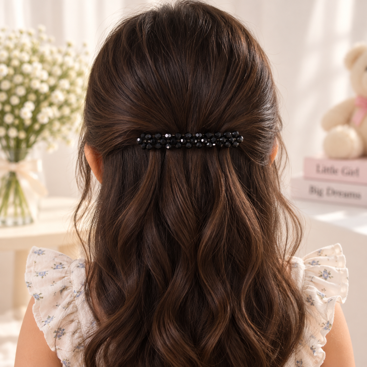 Beaded Sparkle Barrette