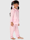 Floral Striped Night Suit