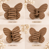 Matte Butterfly Claw Clip