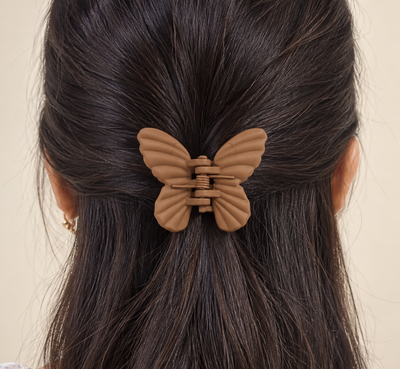 Matte Butterfly Claw Clip