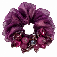 Shimmer Blossom Scrunchie