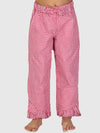 Pink Gingham Check Night Suit
