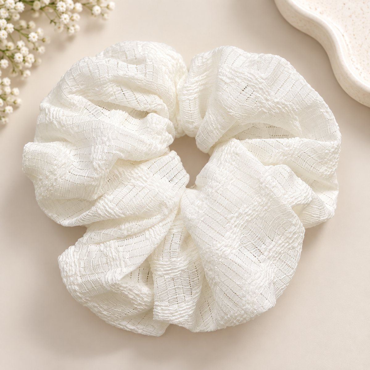 Everyday Textured Scrunchie