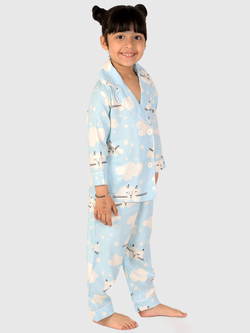 Sleepy Clouds Night Suit