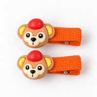 Little Animal Charm Hair Clips — Set of 2