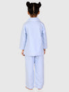 Blue Gingham Check Night Suit