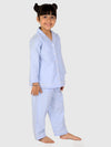 Blue Gingham Check Night Suit