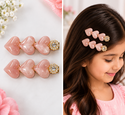 Daisy Trio Hair Clips — Set of 2