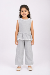 Midnight Lines Stripe Co-ord Set