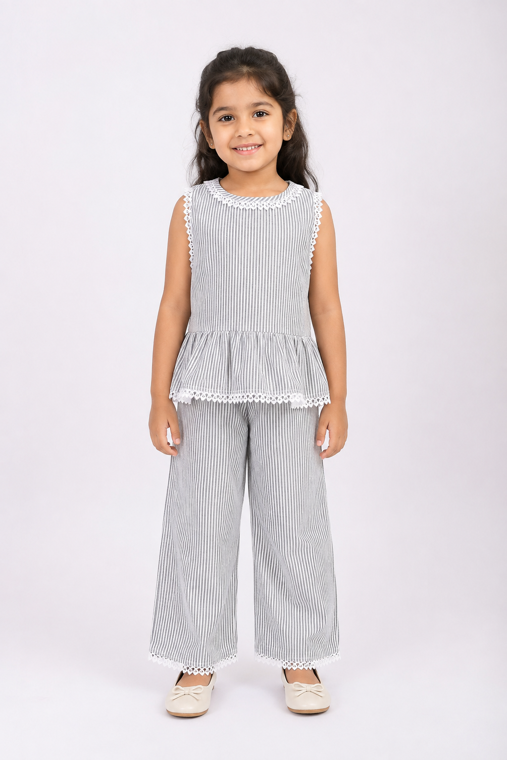 Midnight Lines Stripe Co-ord Set
