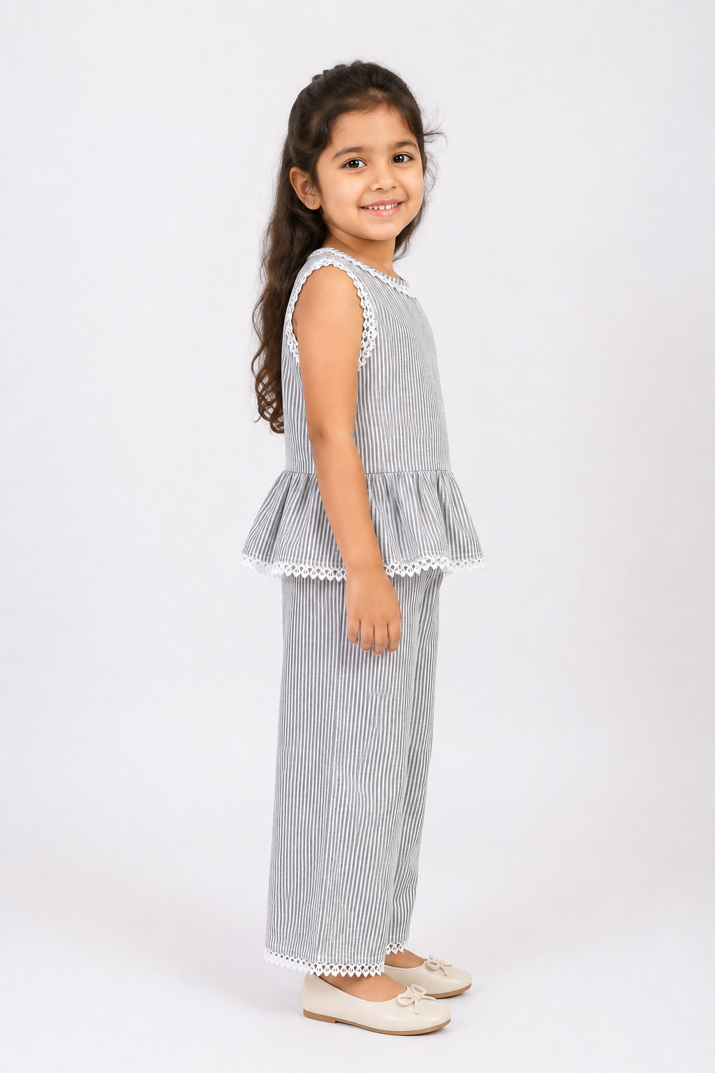 Midnight Lines Stripe Co-ord Set