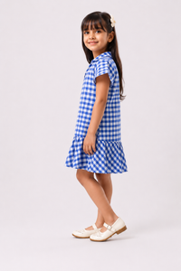 Bluebell Check Flannel Dress