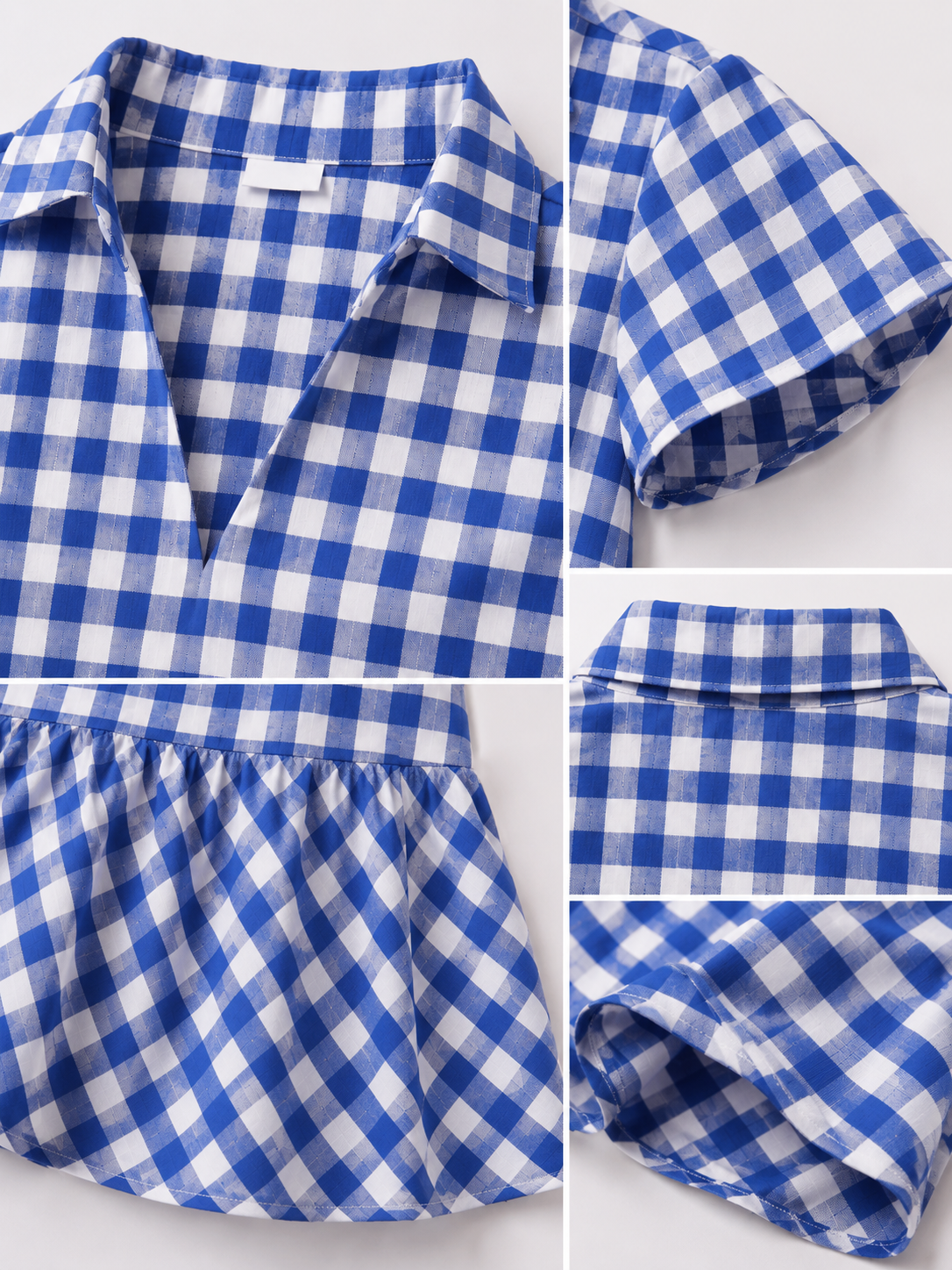 Bluebell Check Flannel Dress