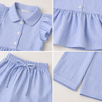 Skyline Stripe Blue Co-ord Set