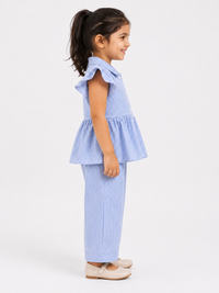 Skyline Stripe Blue Co-ord Set