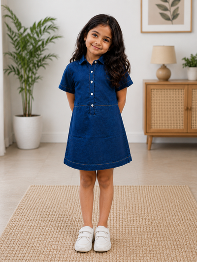 Denim Shirt Dress