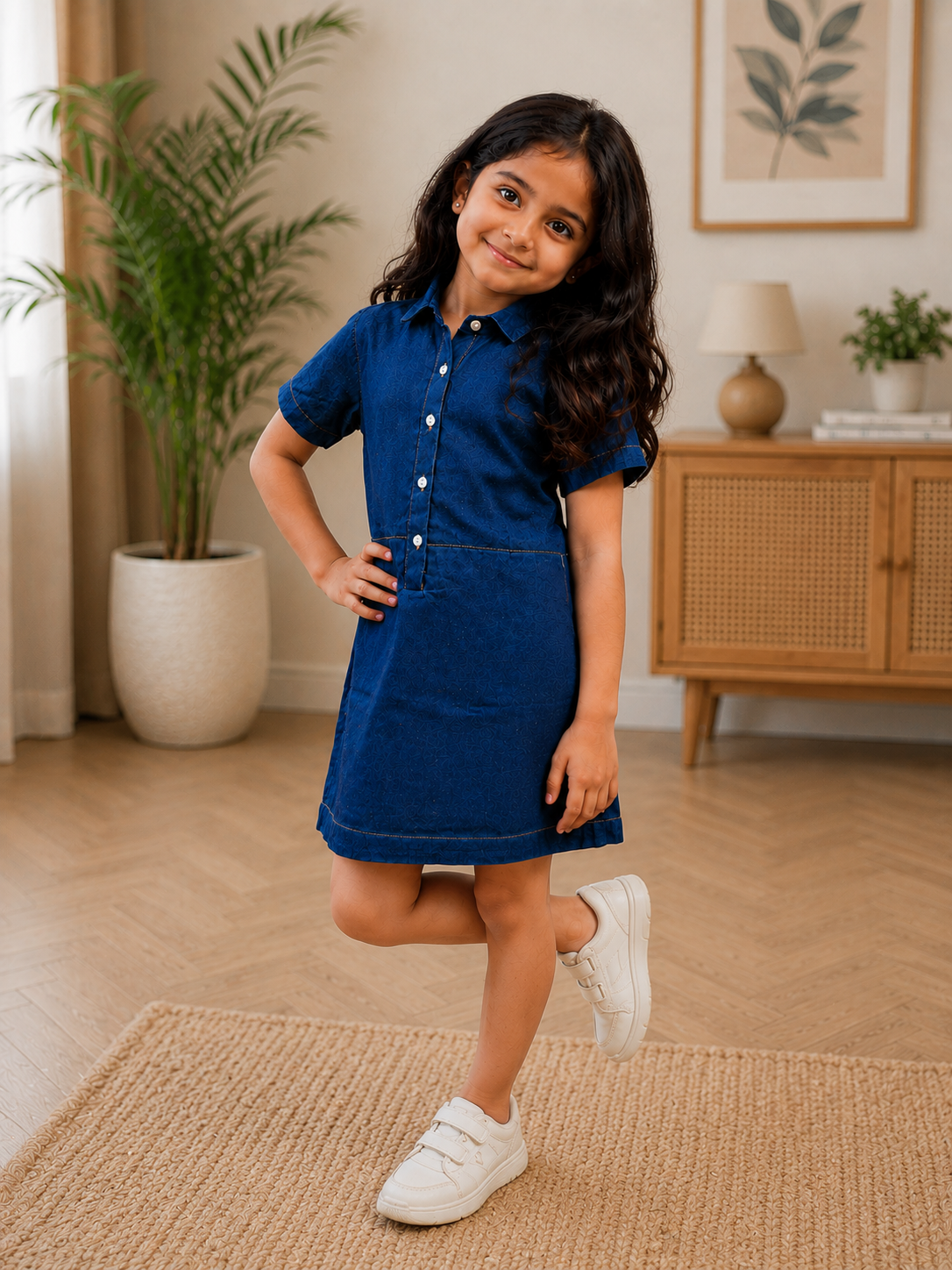Denim Shirt Dress