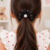 Single Pearl Sheer Hair Tie
