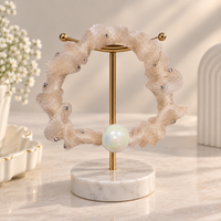 Single Pearl Sheer Hair Tie