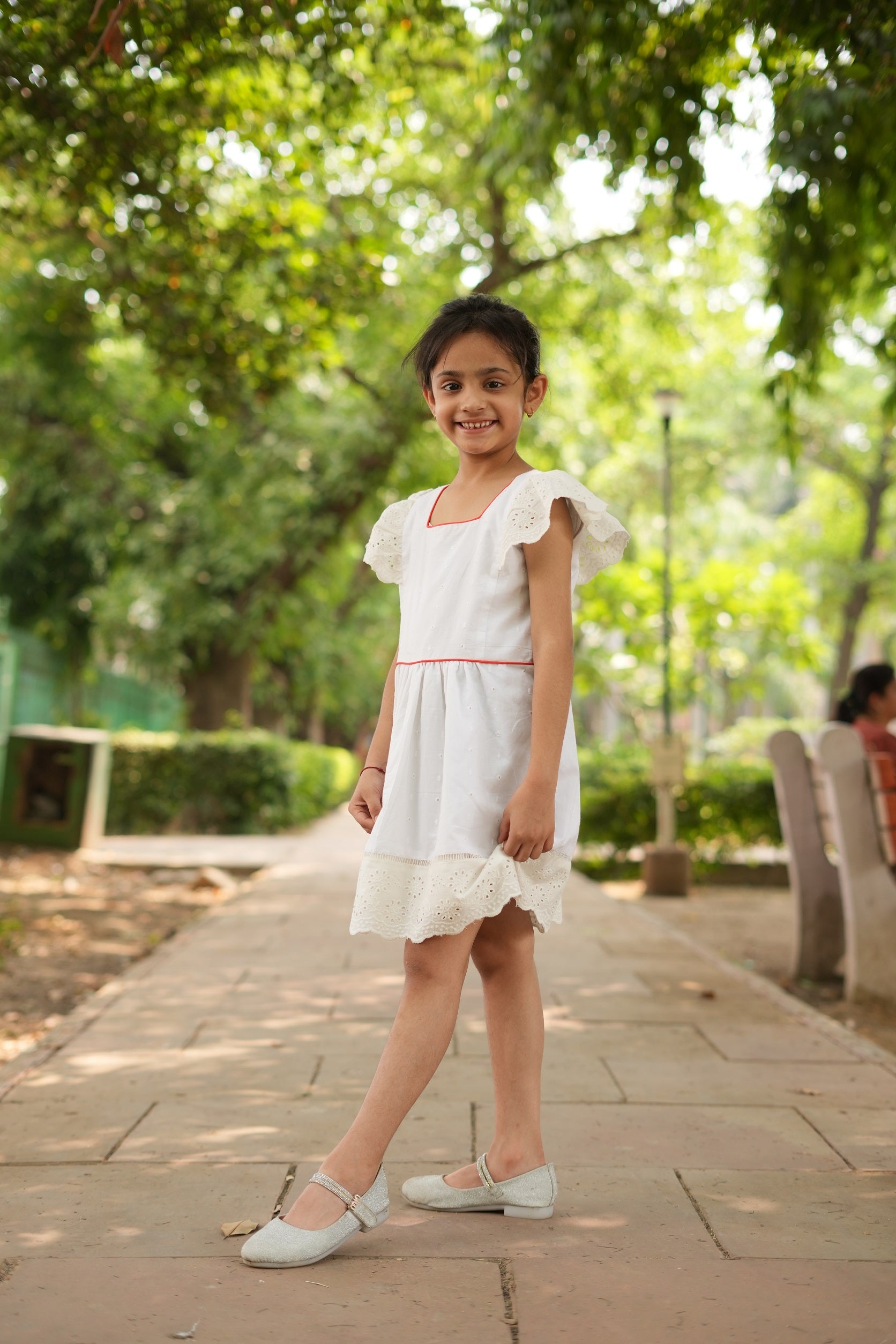 Lily Eyelet Dress