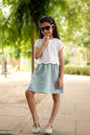 Fay Scalloped Dress